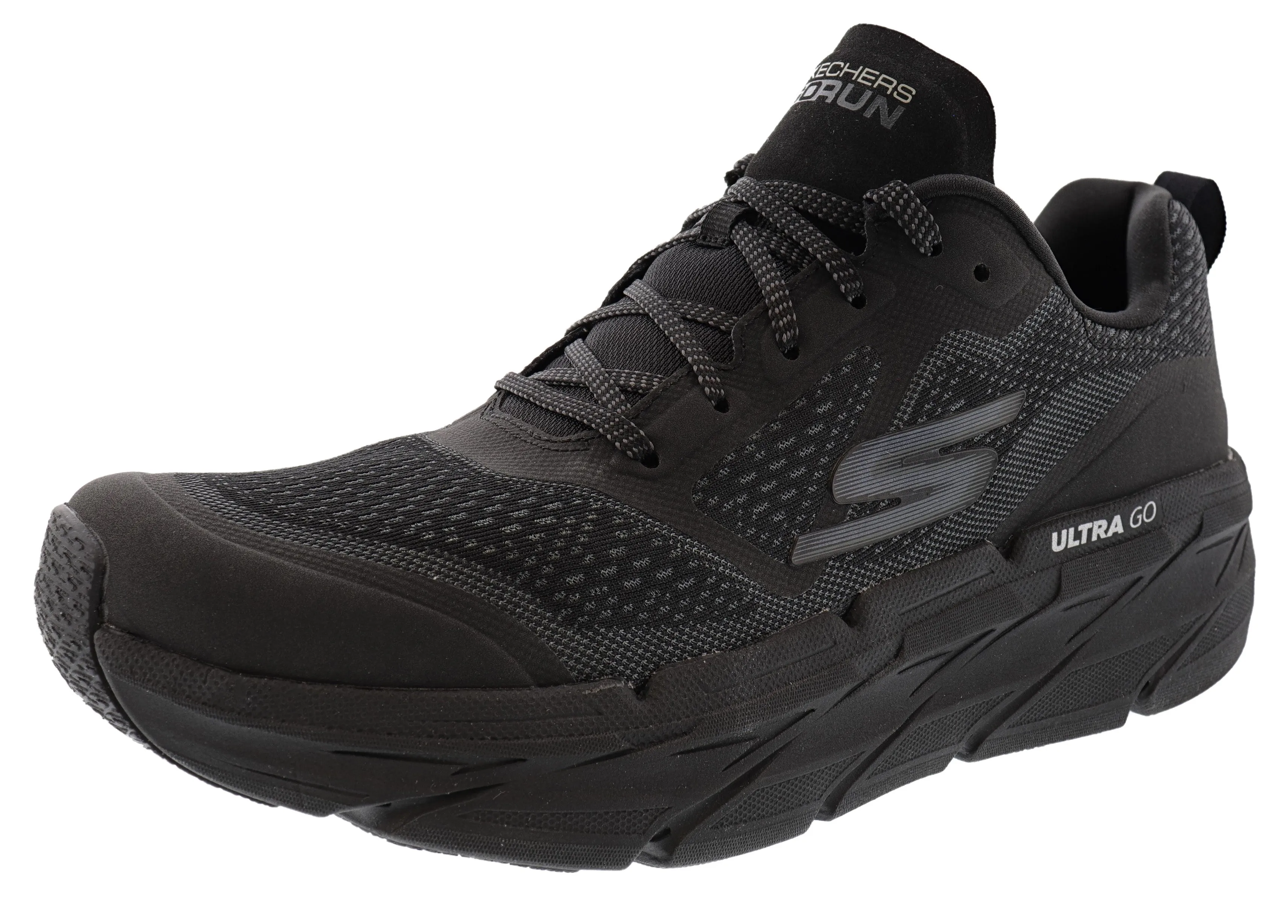 Skechers Men Max Cushioning Ultra Go Premier Vantage Lightweight Running Shoes Long Move Sturdy Build