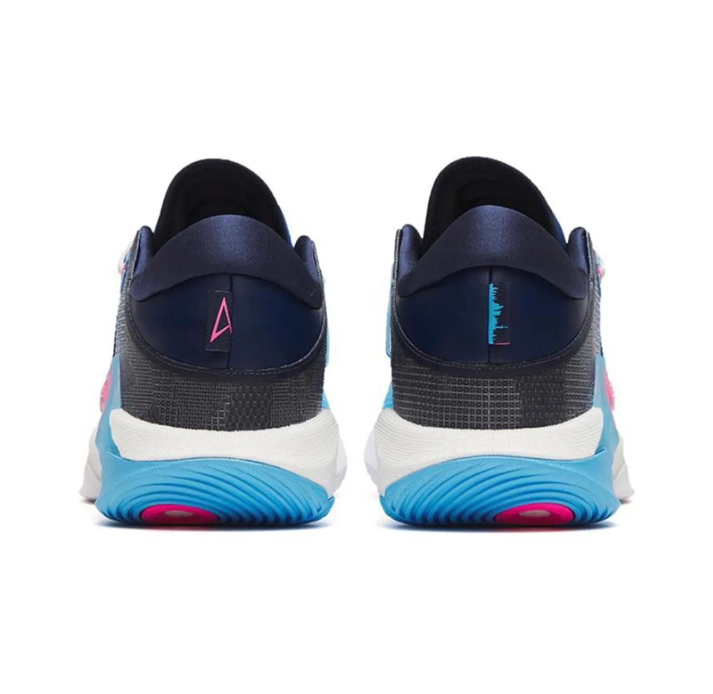 Anta Skyline 1 Nitrogen Tech Pro Basketball Shoes - Blue/White Lateral Stability Walls Breathable Interior