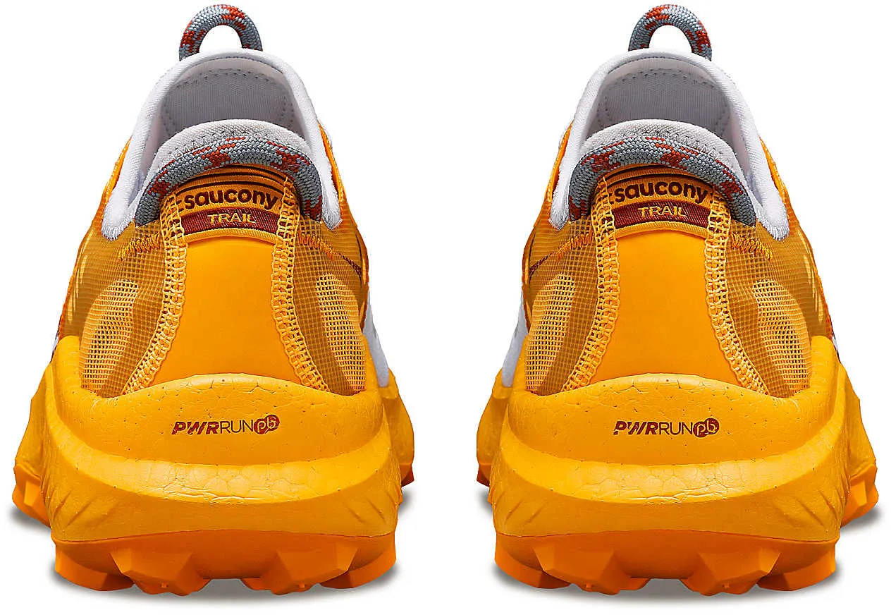 Lockdown Lacing System Ventilated Midsole Saucony Endorphin Rift Womens Trail Running Shoes - Grey