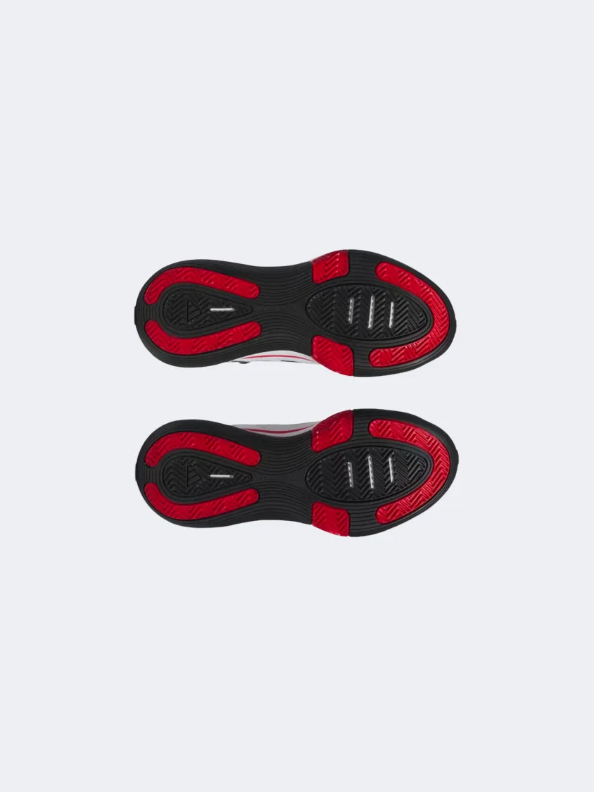 spring fresh Adidas Bounce Legends Men Basketball Shoes White/Black/Scarlet