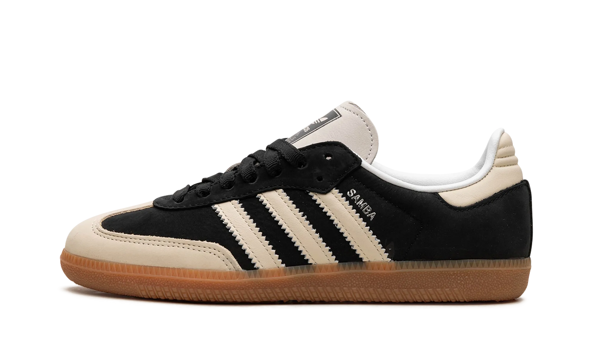 SAMBA WMNS "Core Black / Wonder White" Laidback Mood Comfortable Design Shoes