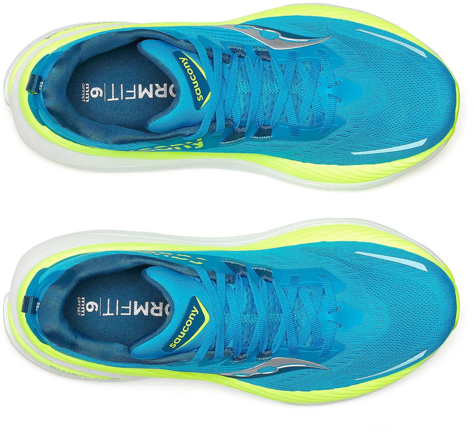Saucony Hurricane 24 Mens Running Shoes - Blue Forest running need
