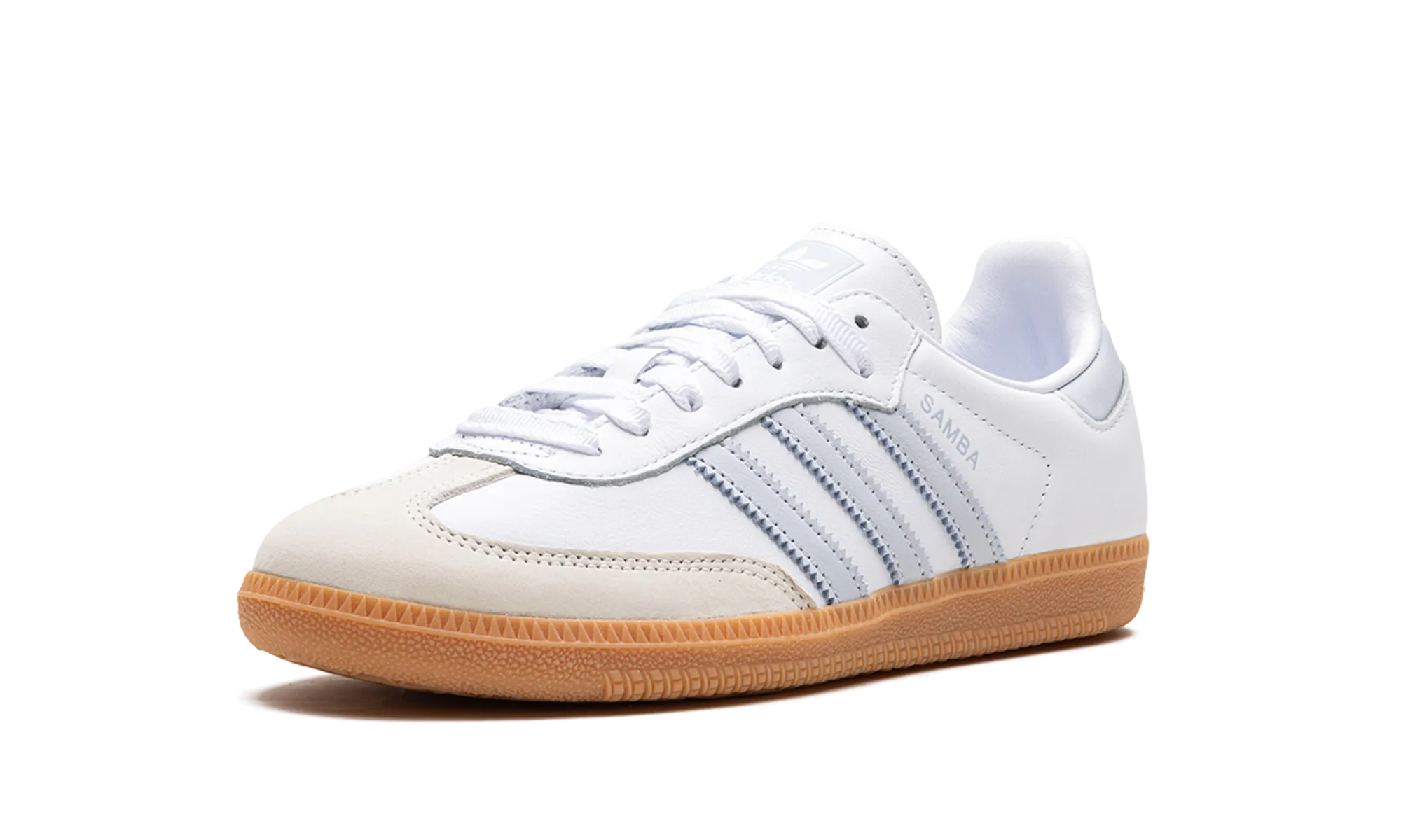 SAMBA OG WMNS "Halo Blue" Neutral Colorway Dodge Step