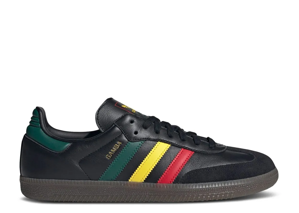 Adidas Samba OG Black Rasta Trip Pic Minimal Choice