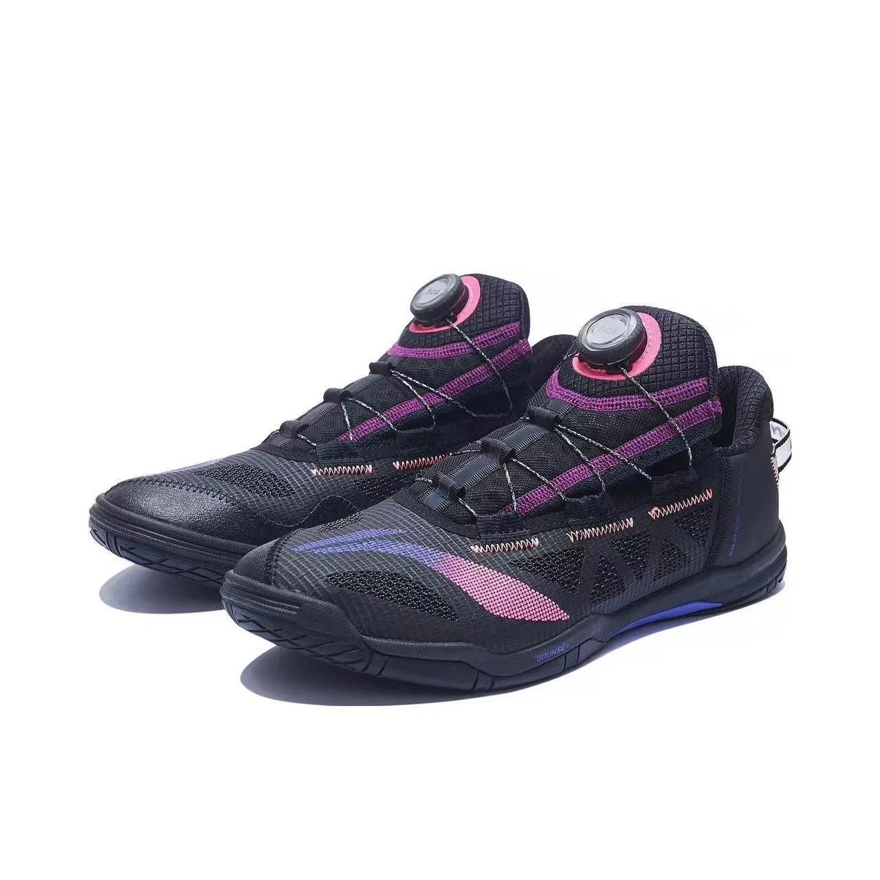 Li-Ning Magr Ess Table Tennis Shoes - Black Ergonomic Footbed Swift Force