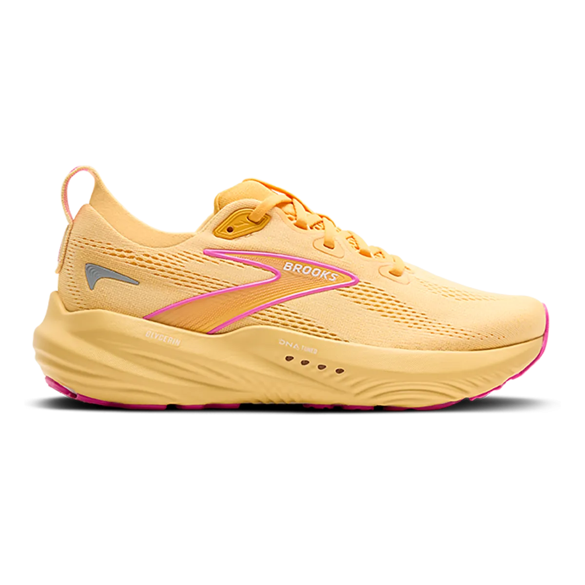 Brooks Glycerin 22 Sherbert - Apricot - Pink Dot Rapid Airflow Net