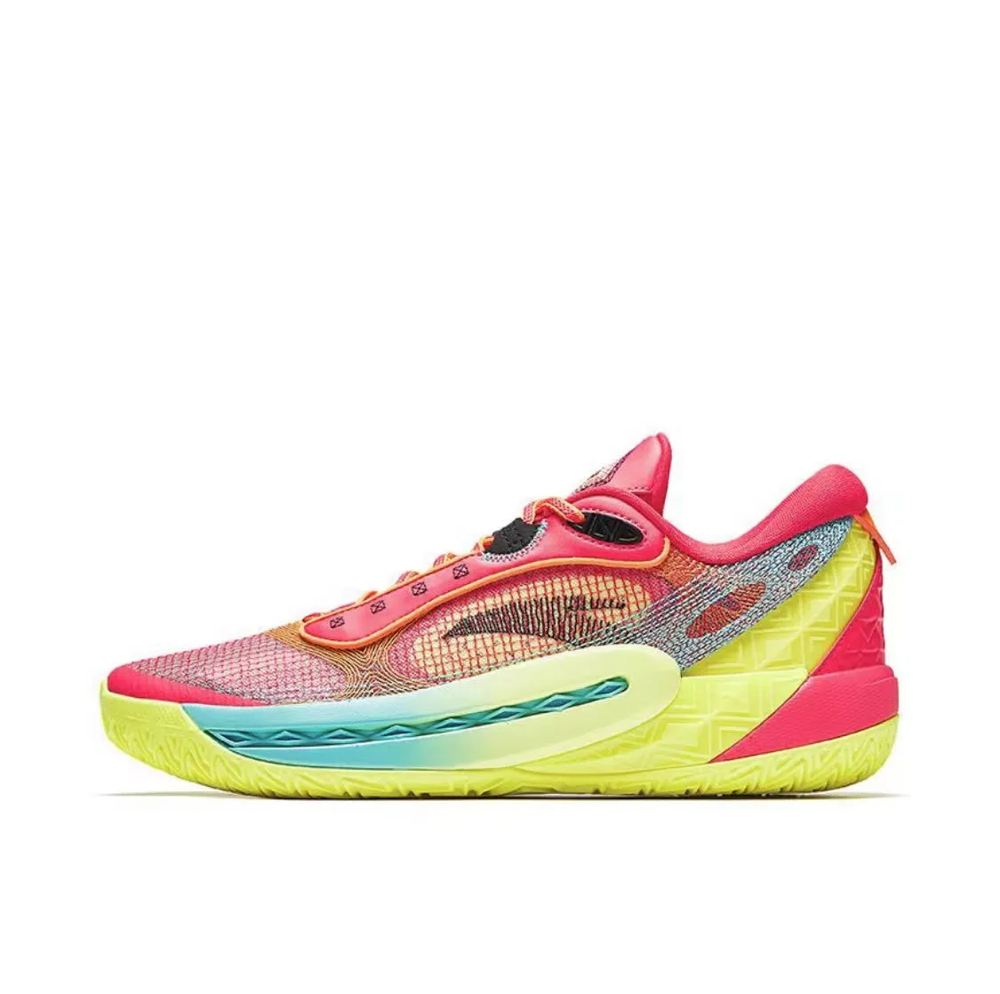 Quality craftsmanship Responsive cushioning ??Women & Men??Anta Shock Wave 6 - Red/Yellow