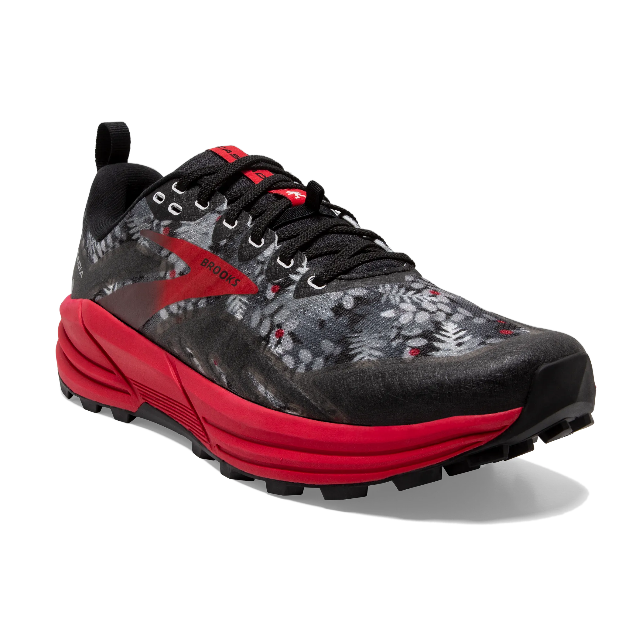 Men's Cascadia 16 Lace   Up Design Shock Absorbing Midsole