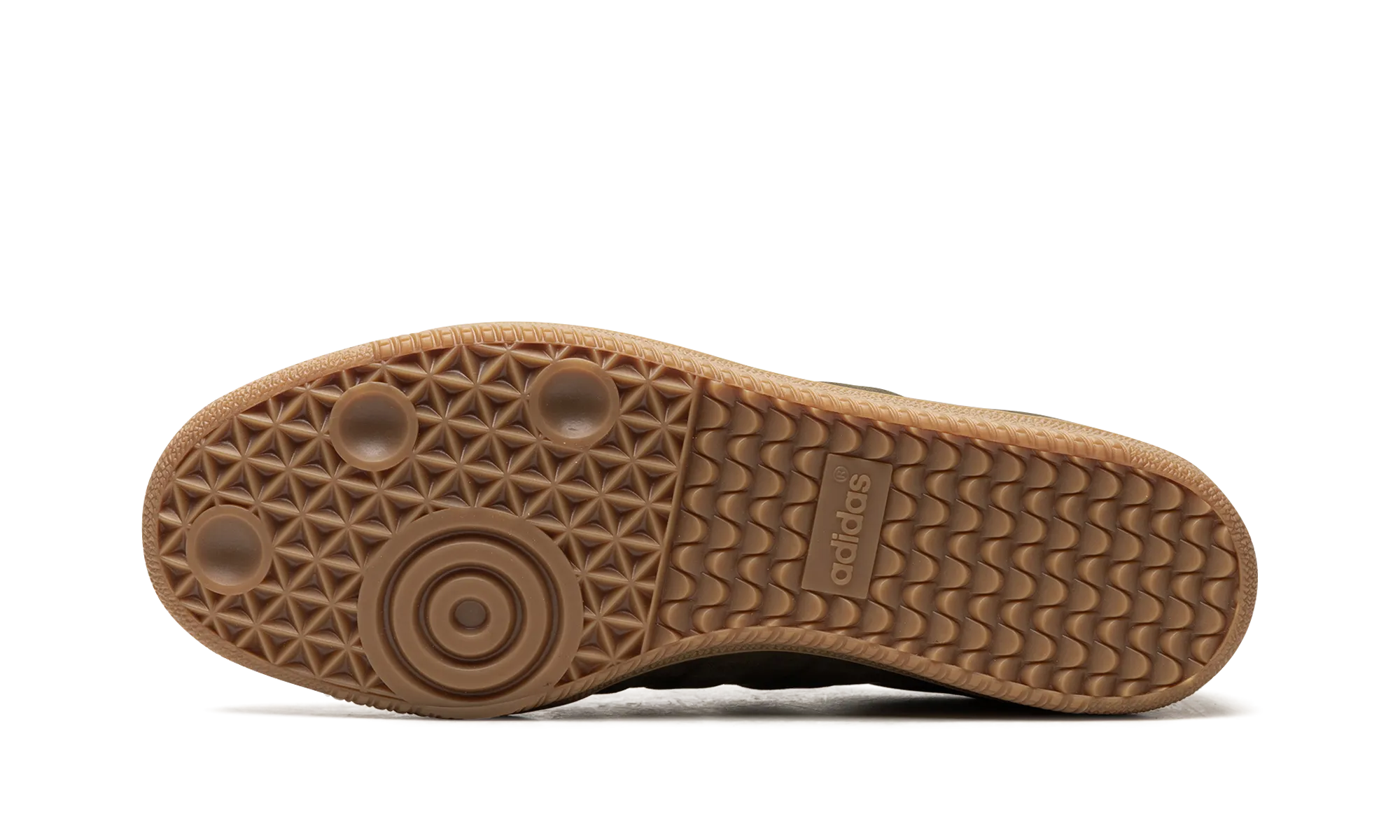 Breathable Insoles quick dry Adidas Samba "Olive Strata Gum"
