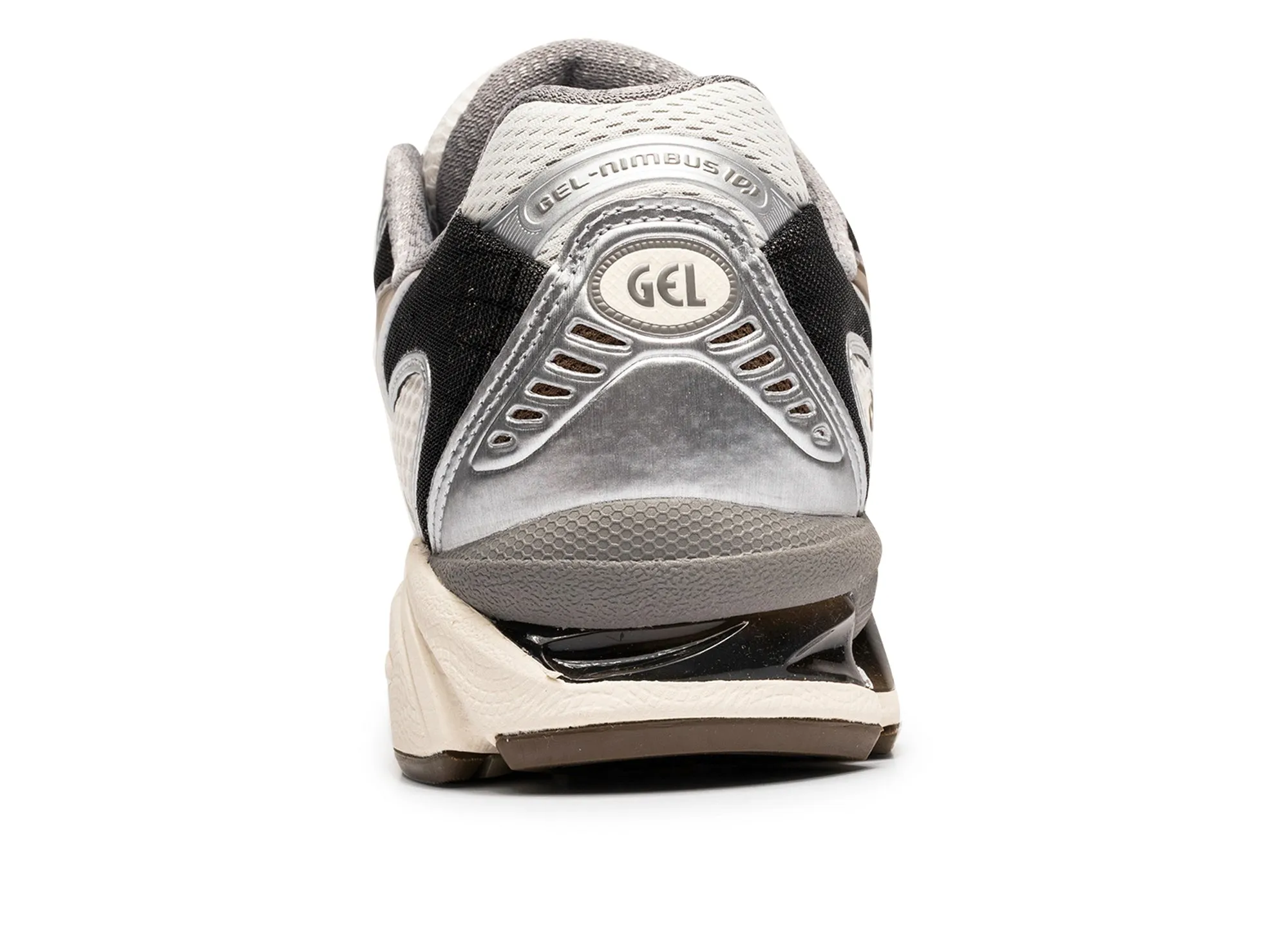minimalist running gear Asics Gel-Nimbus 10.1 'Cream / Pure Silver'