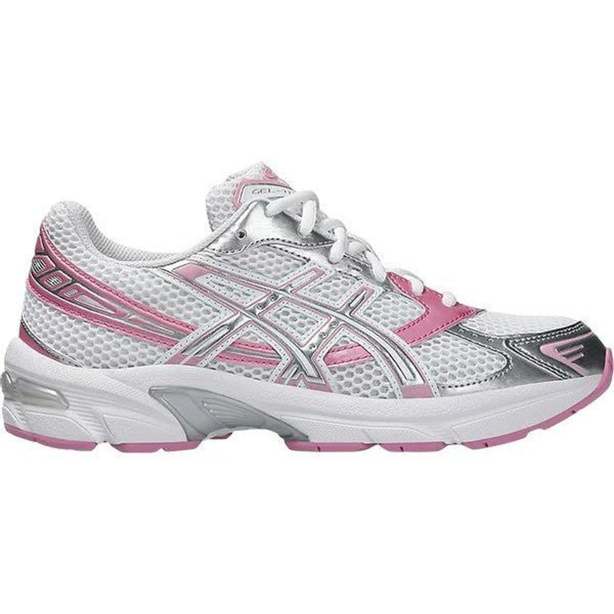 adjustable - strap - feature shoes morning running footwear ASICS Gel-1130 White Silver Pink (Women's)