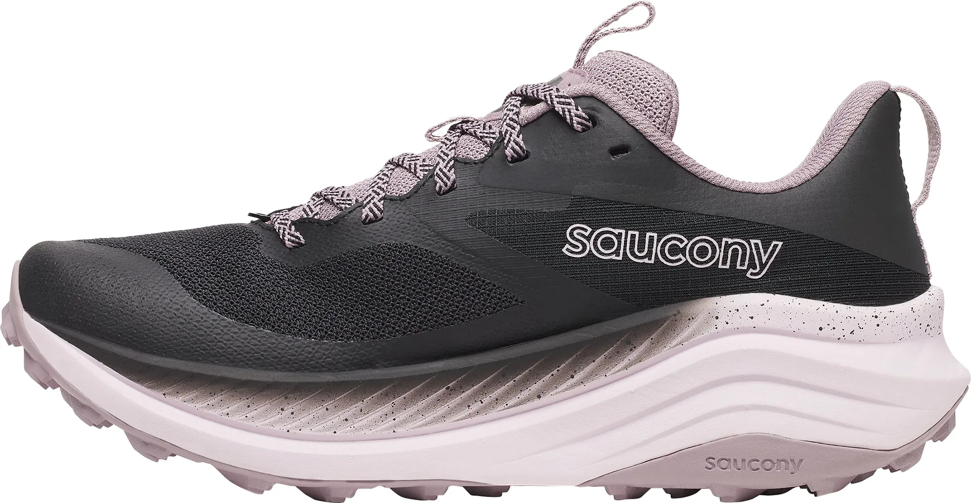 Saucony Xodus Ultra 3 Womens Trail Running Shoes - Black Strength - improving