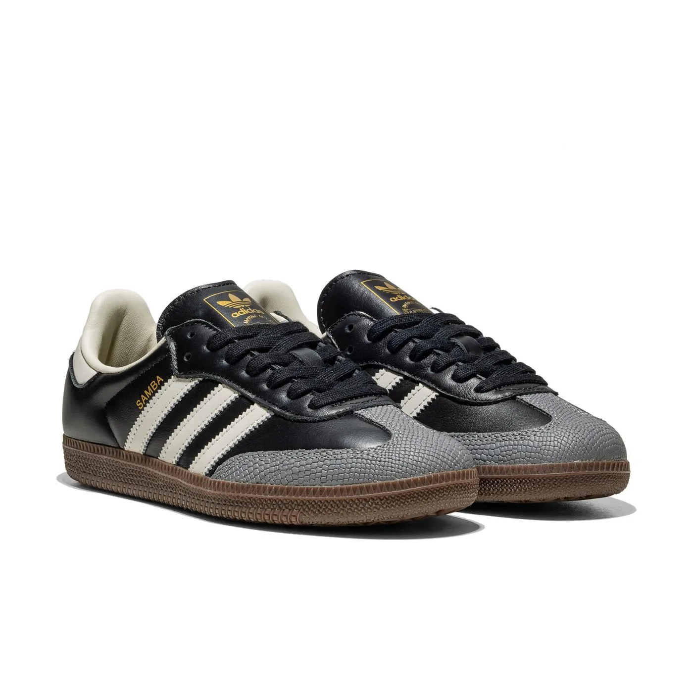 Adidas Originals Samba OG W Core Black/Off White/Gold Met Flexible Support