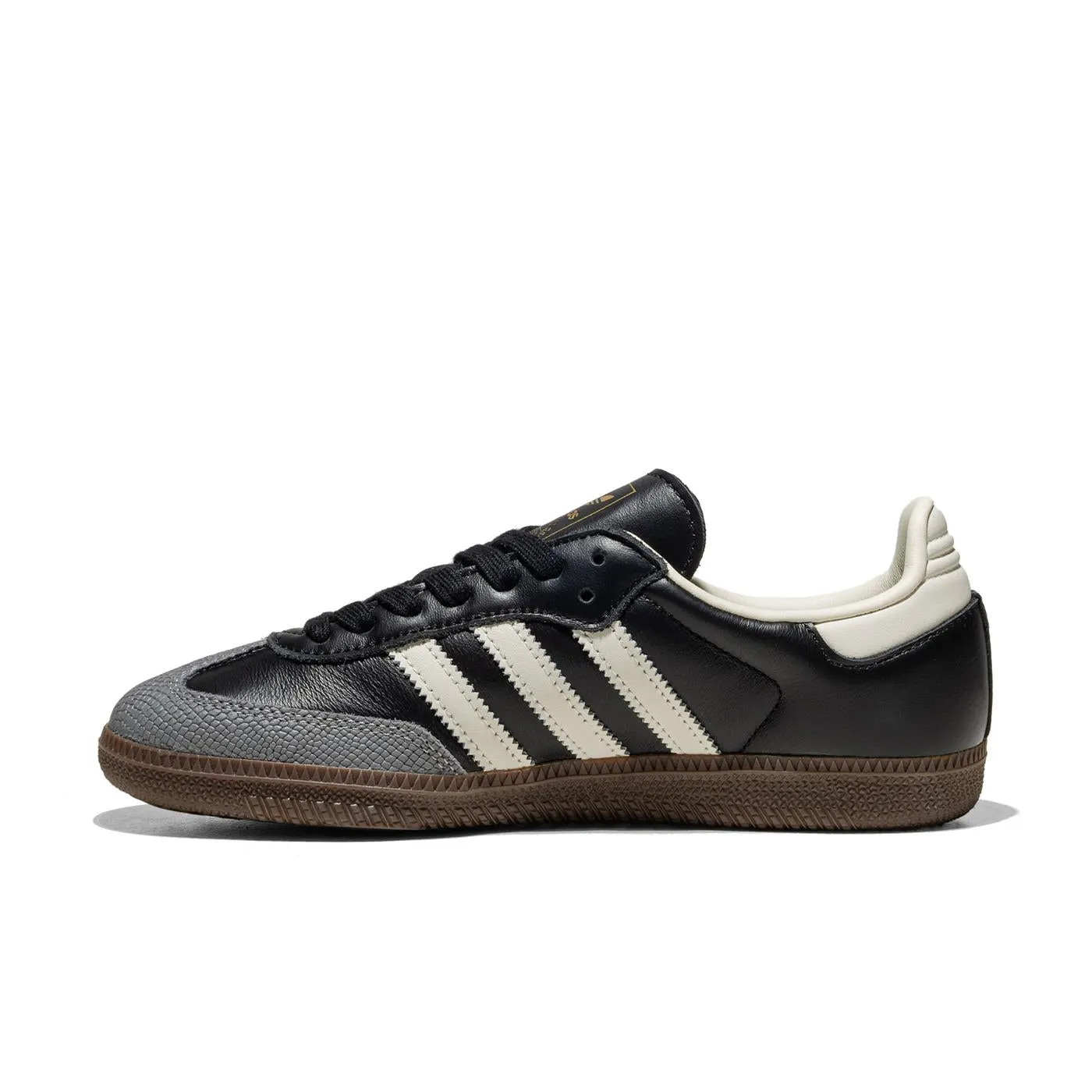 foldable Adidas Originals Samba OG W Core Black/Off White/Gold Met