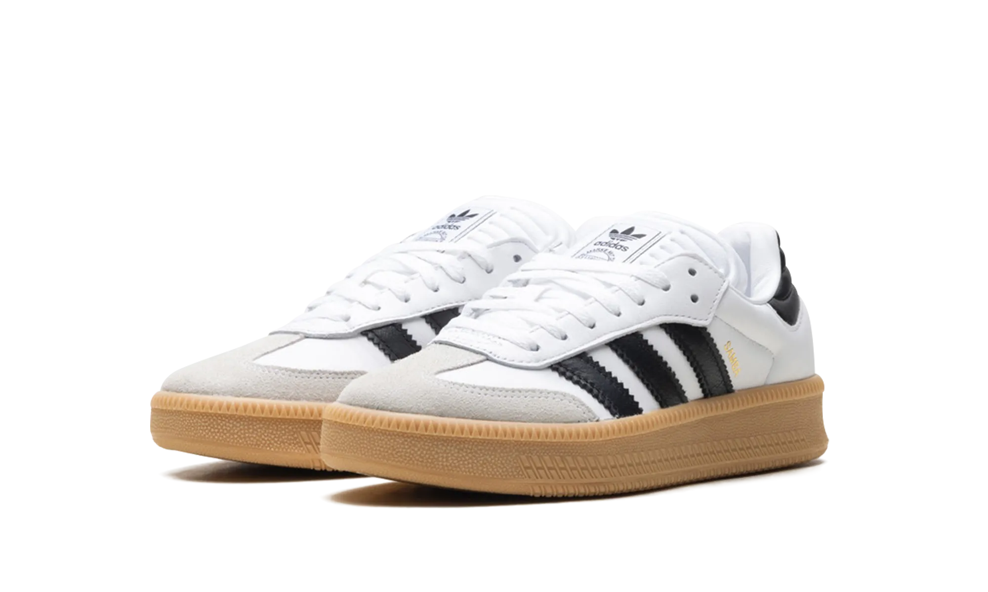 Samba XLG GS "White Black Gum" Collapsible Heel