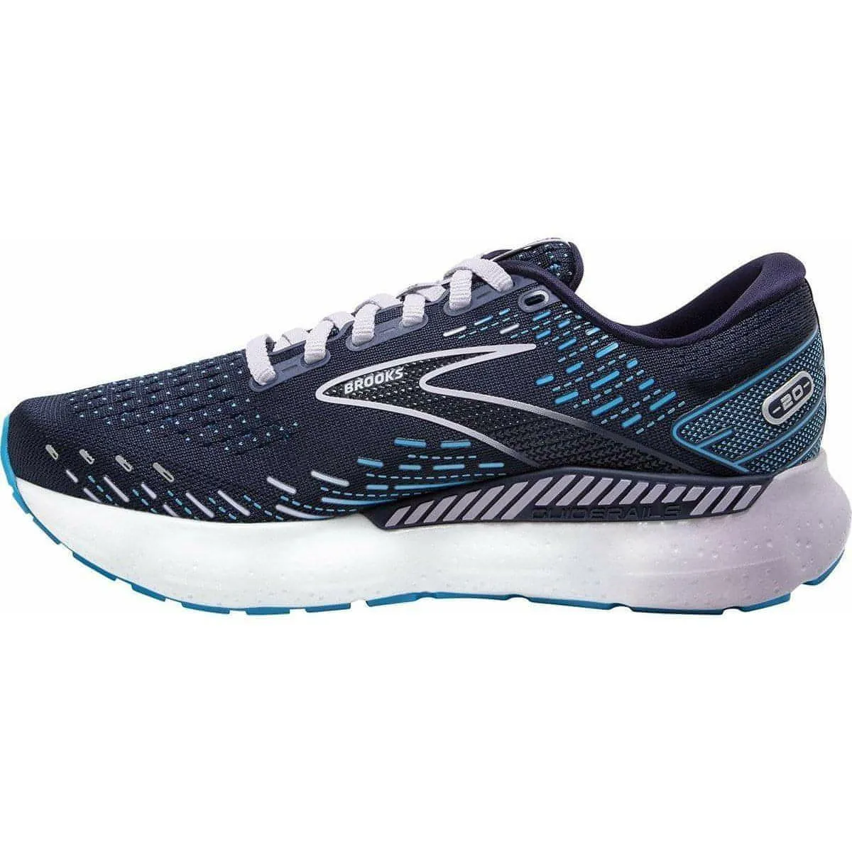 Brooks Glycerin GTS 20 Womens Running Shoes - Blue High-quality