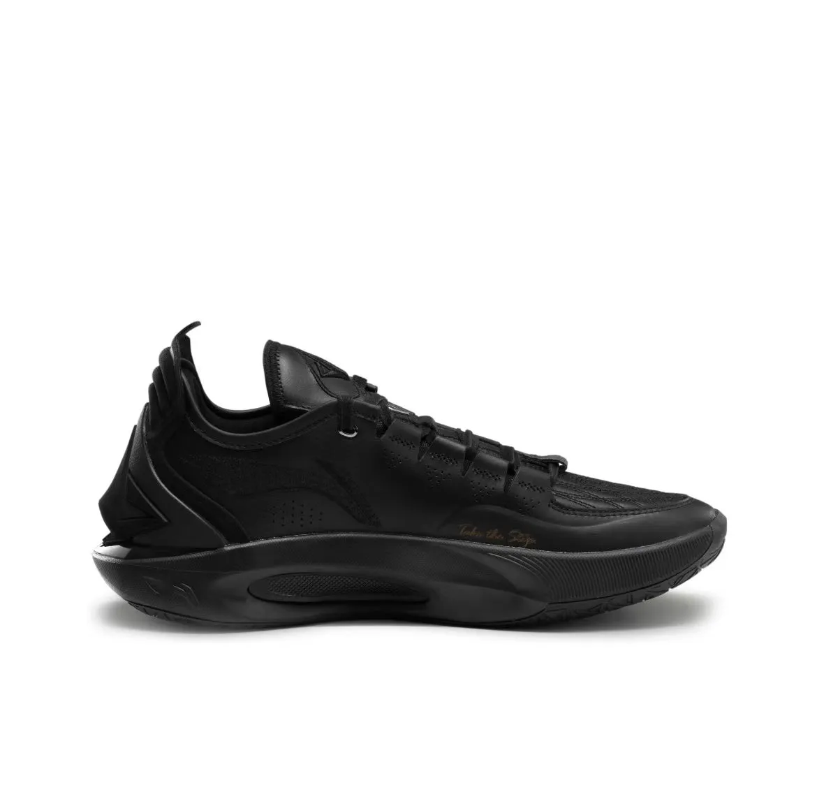 Tapered Collar Padding Enhanced Heel Lock Li-Ning Jimmy Butler JB3 - Black Warrior