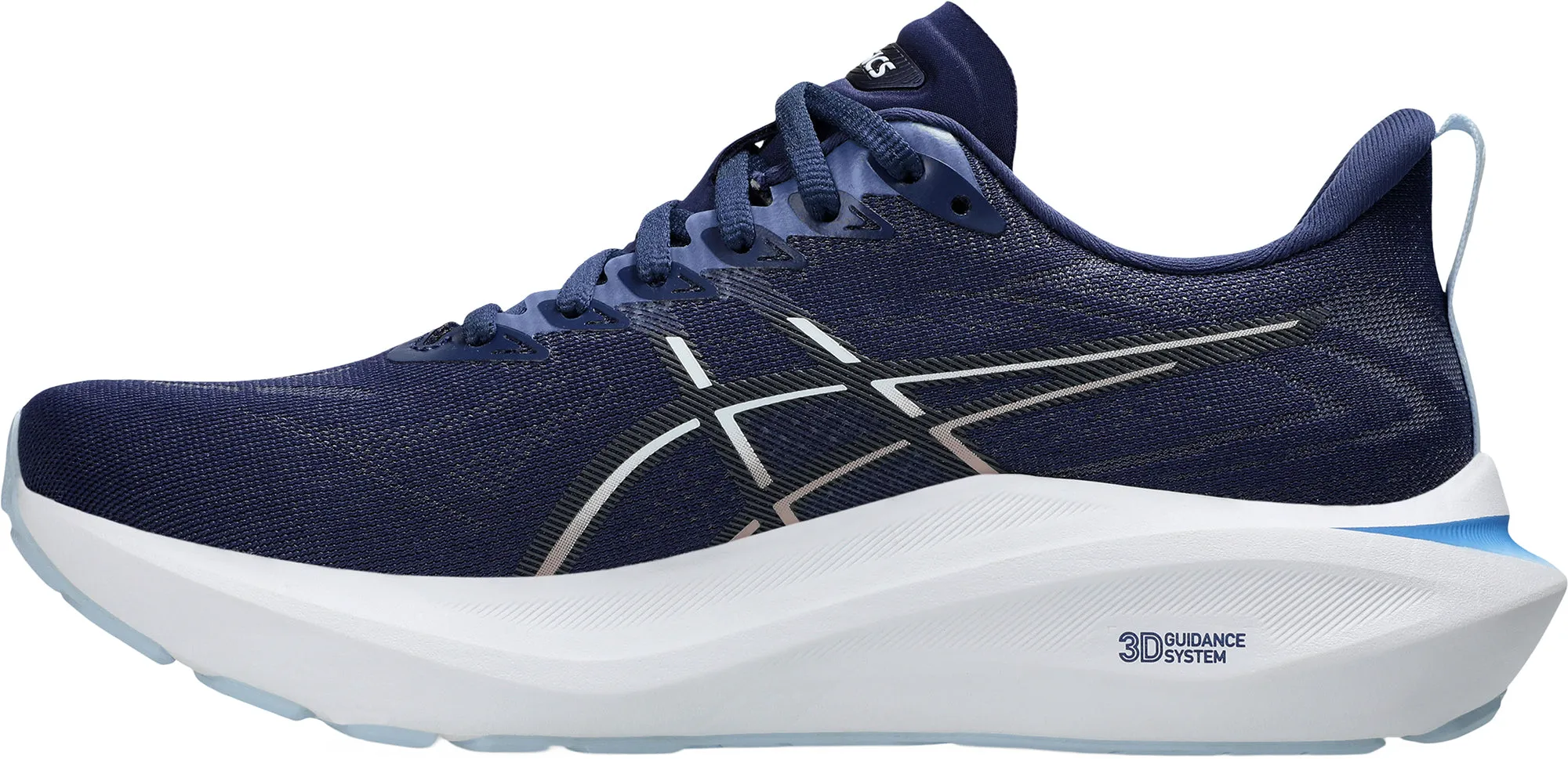 running at night shoes Gradient Density Asics GT 2000 13 Womens Running Shoes - Blue