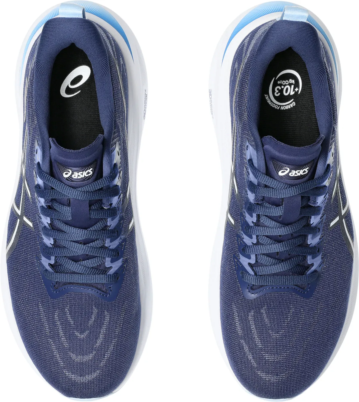 Asics GT 2000 13 Womens Running Shoes - Blue martial arts shoes Ergonomic Lace Loops