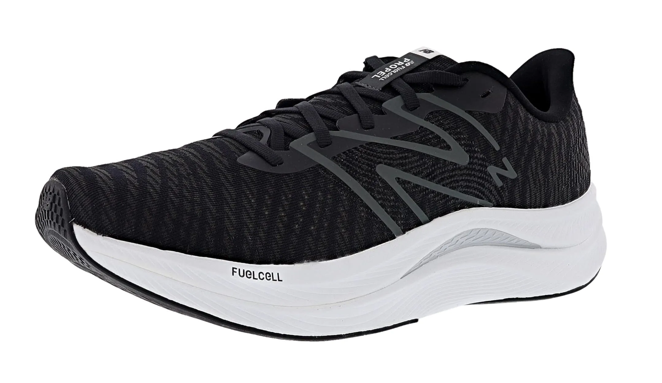 Reinforced Heel Cup Adjustable New Balance Men's Fuelcell v4 Running Shoes