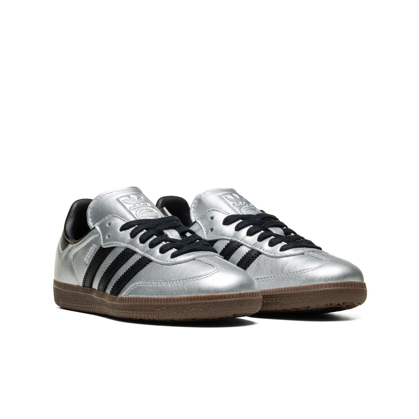 Memory Foam Adidas Originals Samba OG W Silver Metallic/Core Black/Gum