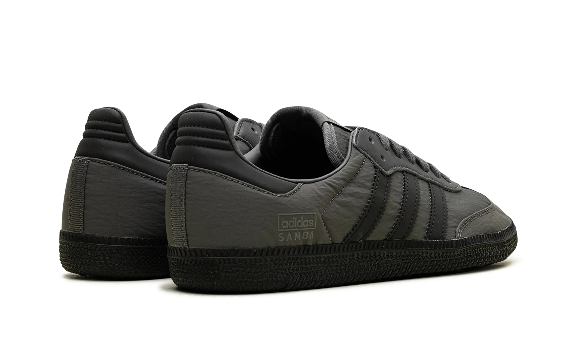 Samba OG "Grey Five Core Black" Slip On Silhouette Footwear Flex