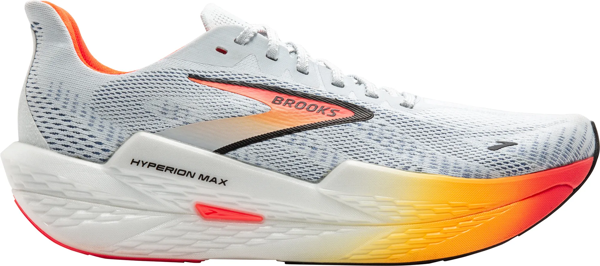 Brooks Hyperion Max 2 Mens Running Shoes - Grey Maximum Grip