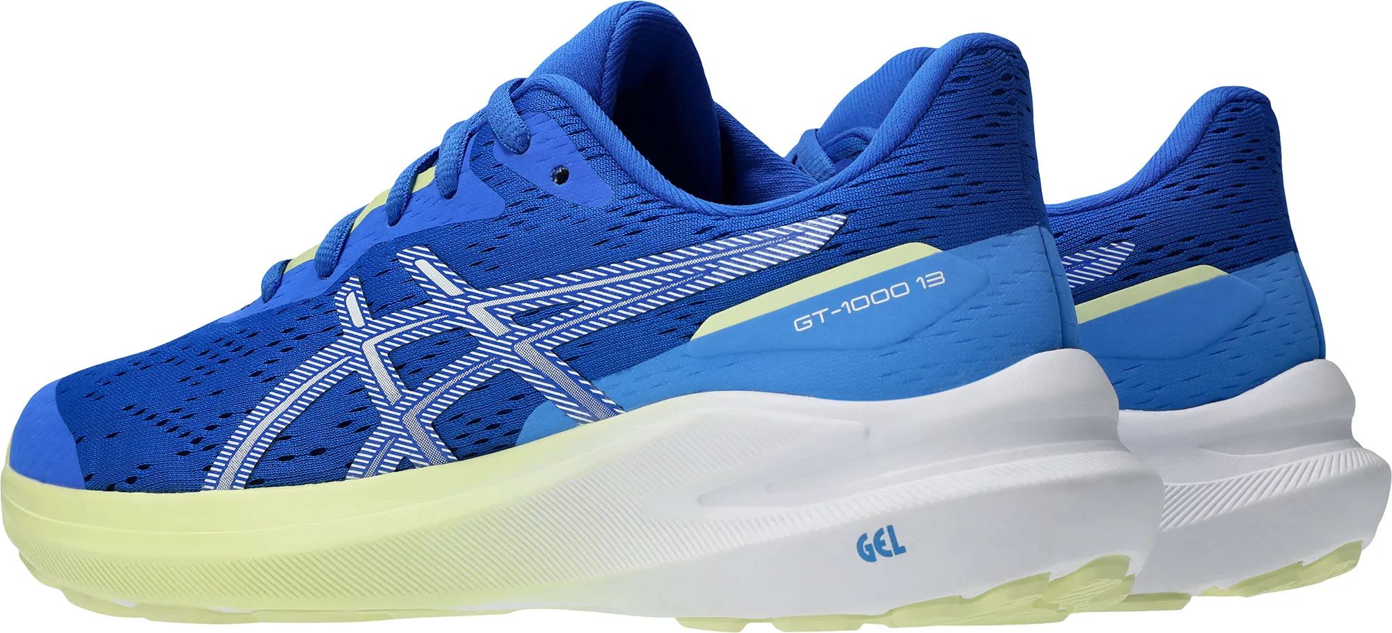 Airflow Optimized attention - to - detail Asics GT 1000 13 GS Junior Running Shoes - Blue