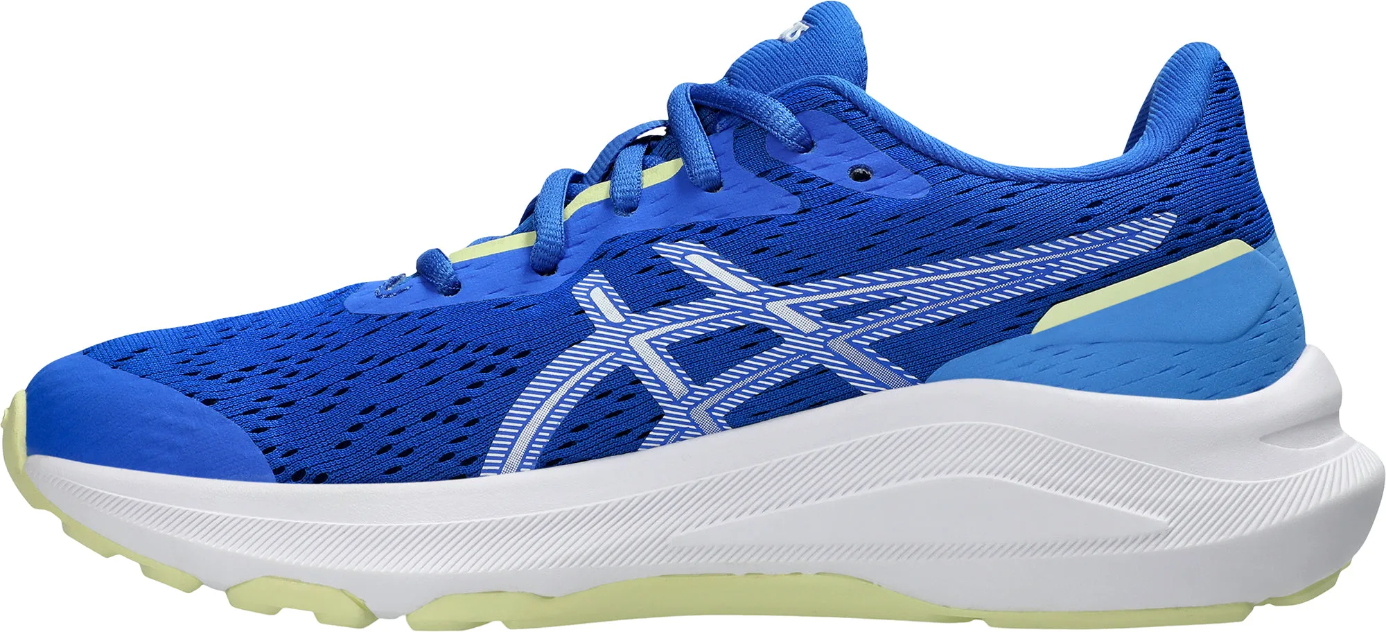 Asics GT 1000 13 GS Junior Running Shoes - Blue anatomical shoe shape
