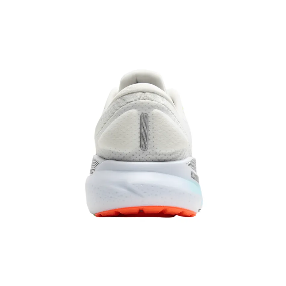 anti - microbial running shoes Brooks Men's Adrenaline GTS 24 Running Shoes in White/Gecko/Atomizer AW25