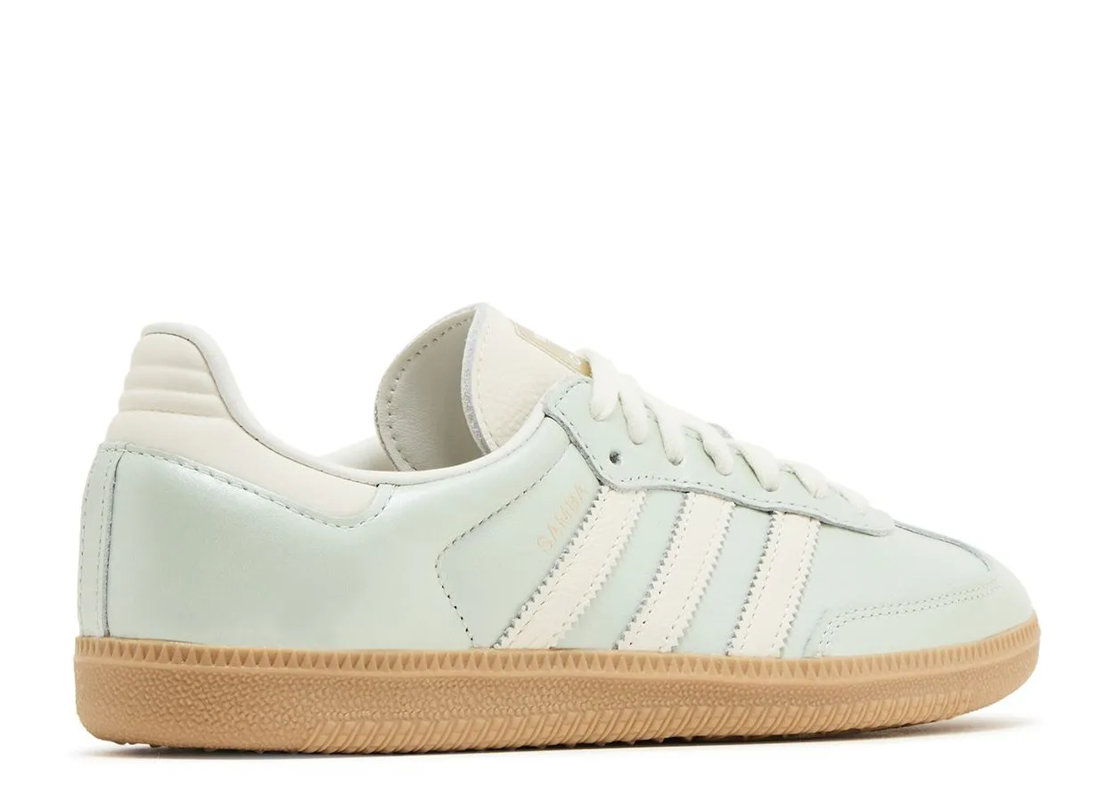 Soft Walk Daily Adidas Samba OG Linen Green Metallic