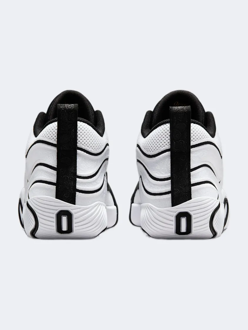 Nike Tatum 3 Tunnel Walk Men Basketball Shoes White/Black/Gold Chic Fit