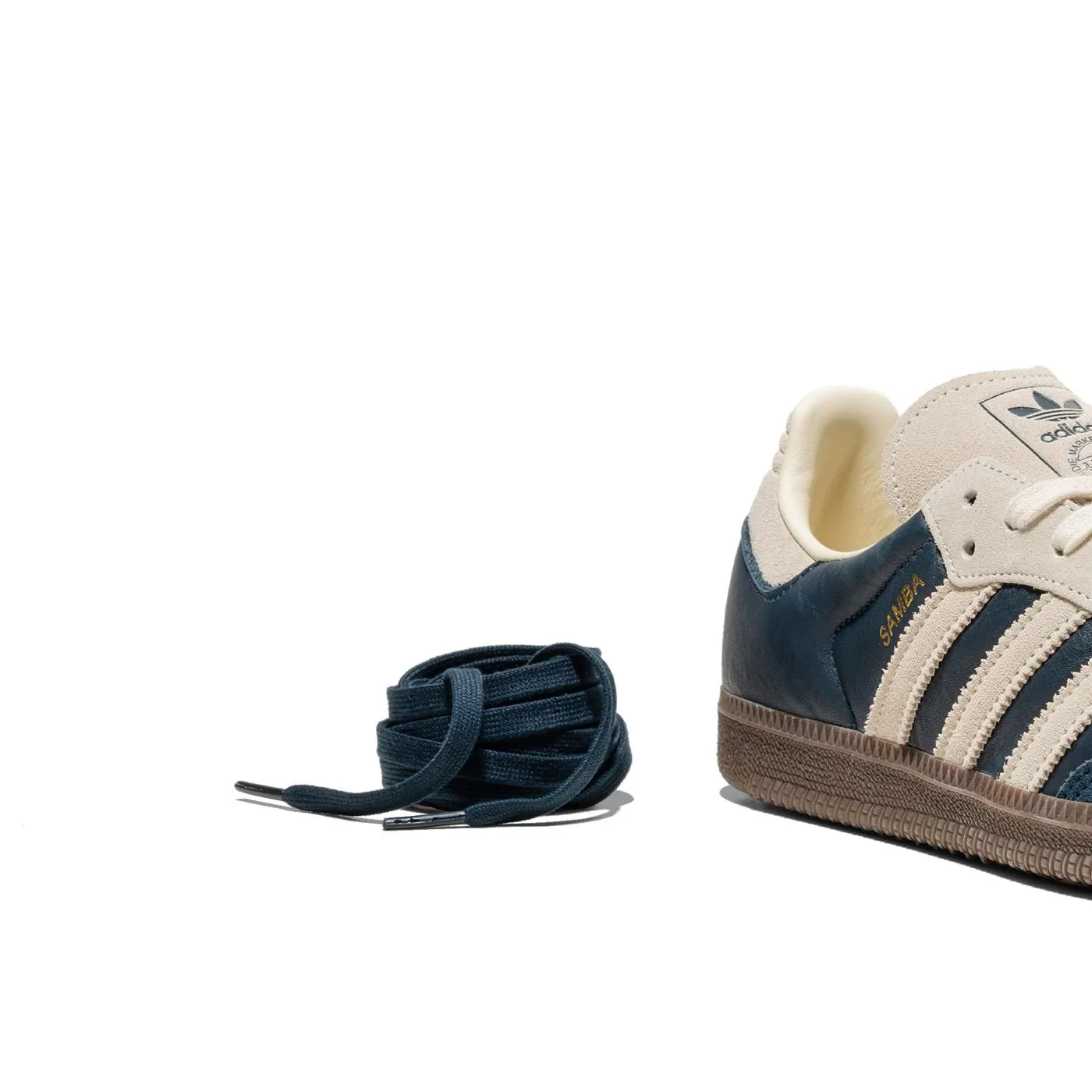 Adidas Originals Samba OG Aurora Ink/Cream White/Gum Slip Control Ad Shoot