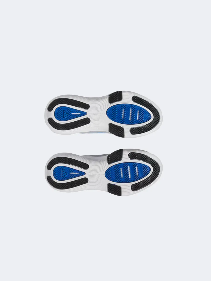Adidas Bounce Legends Men Basketball Shoes Grey/Royal/Black ventilation channels