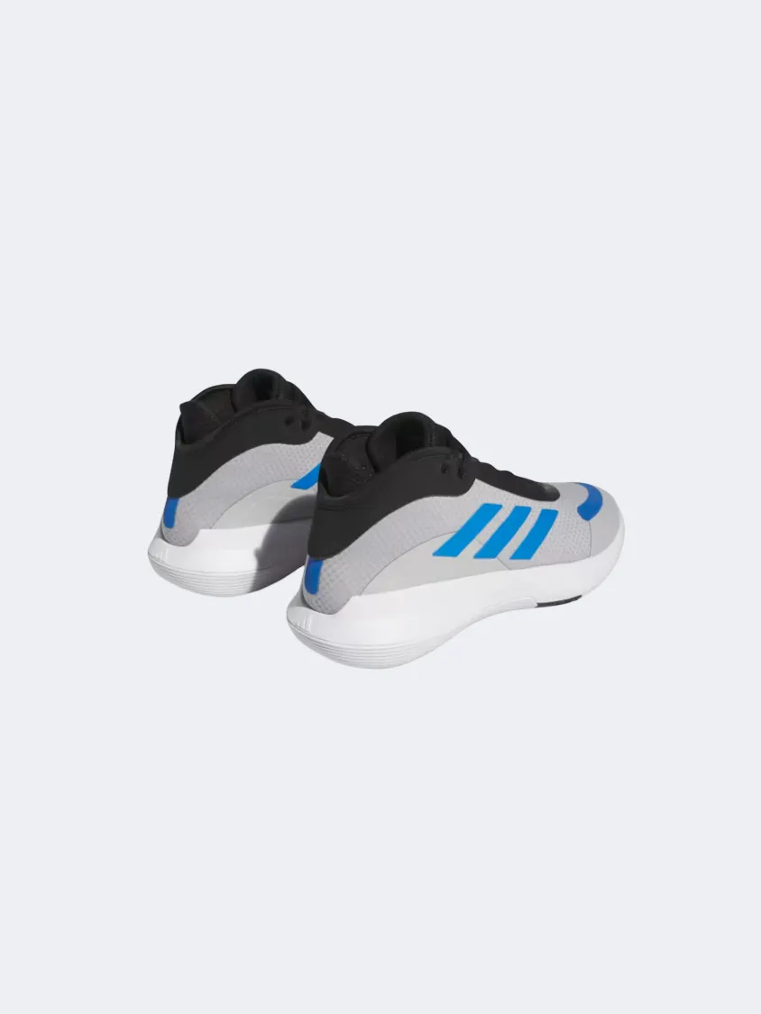 Resort Mood Quick Drying Casual Wear Adidas Bounce Legends Men Basketball Shoes Grey/Royal/Black