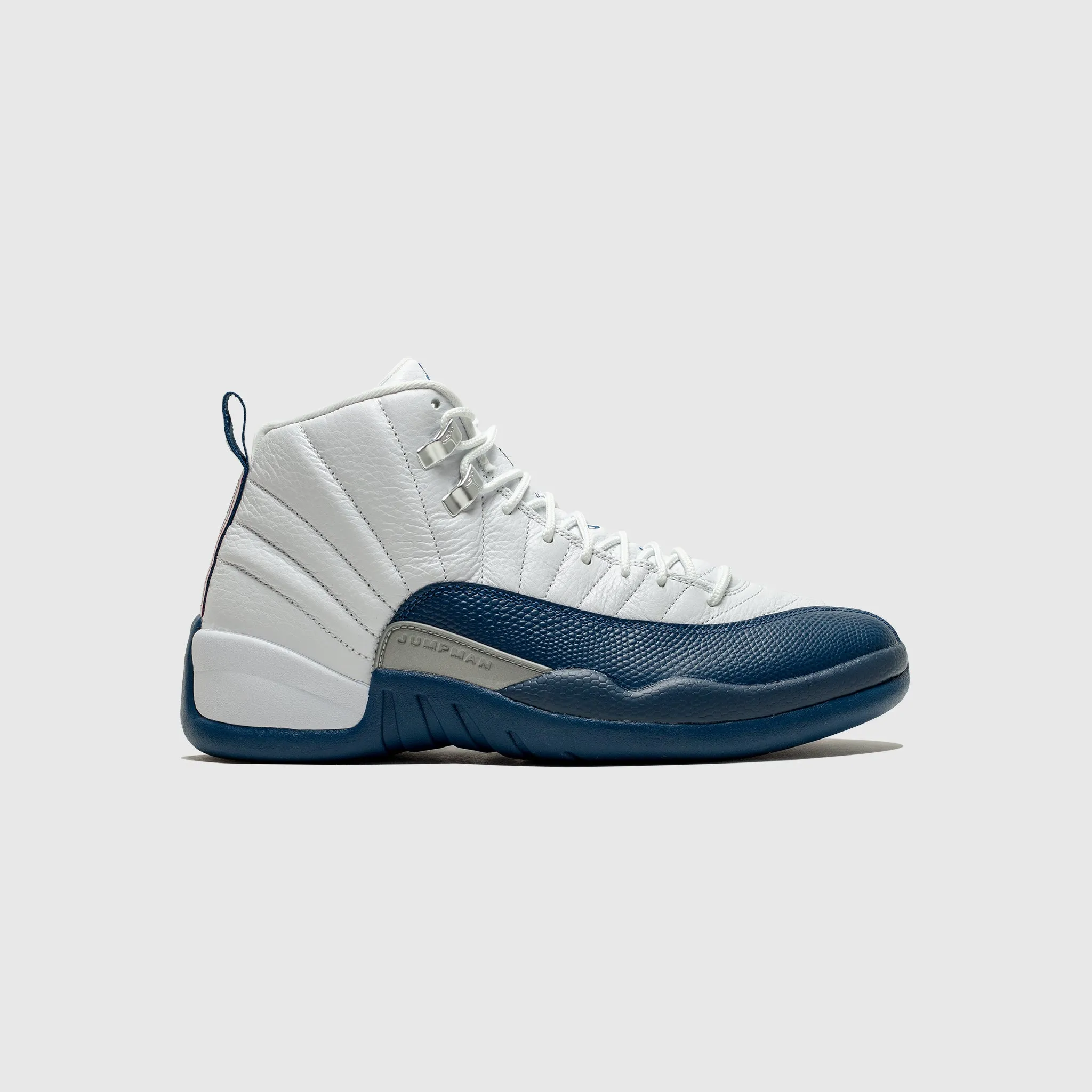 Wide Path Adjustable Hook and Loop Closure AIR JORDAN 12 RETRO "FRENCH BLUE"
