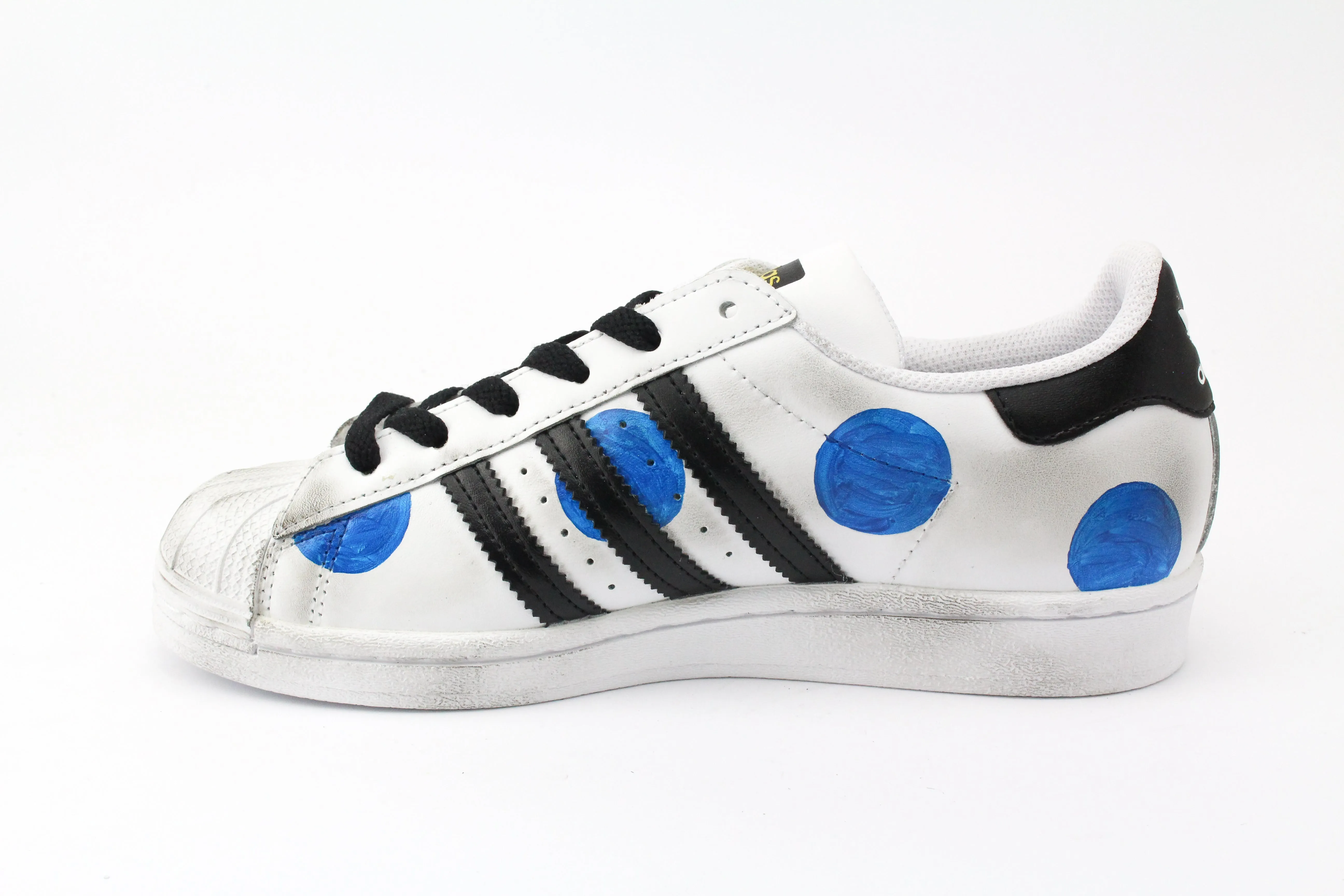 Vintage Cool Adidas Superstar Graffiti Bubble