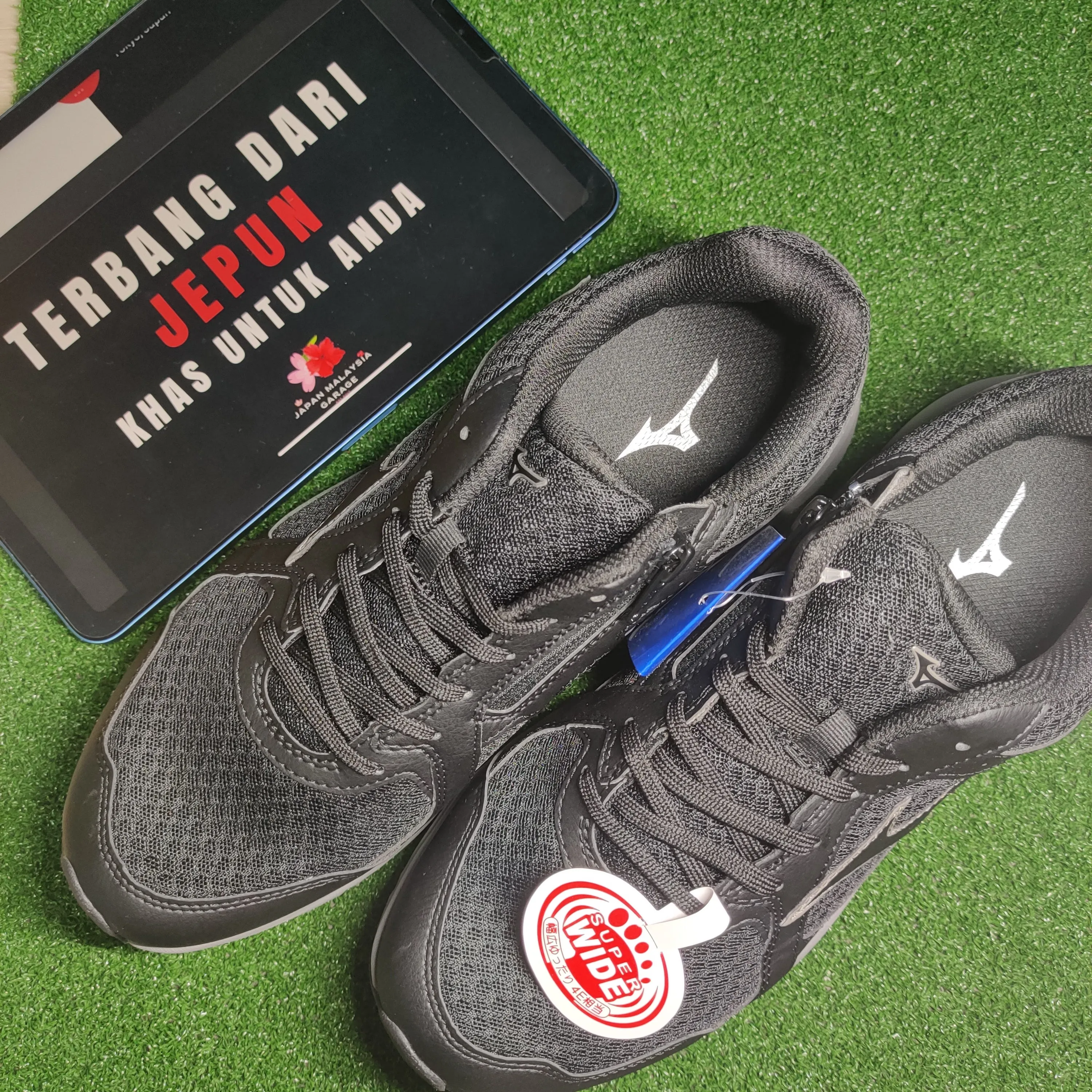 Quick Turn Breathable Lining Mizuno Wave Freeride SW (Black)