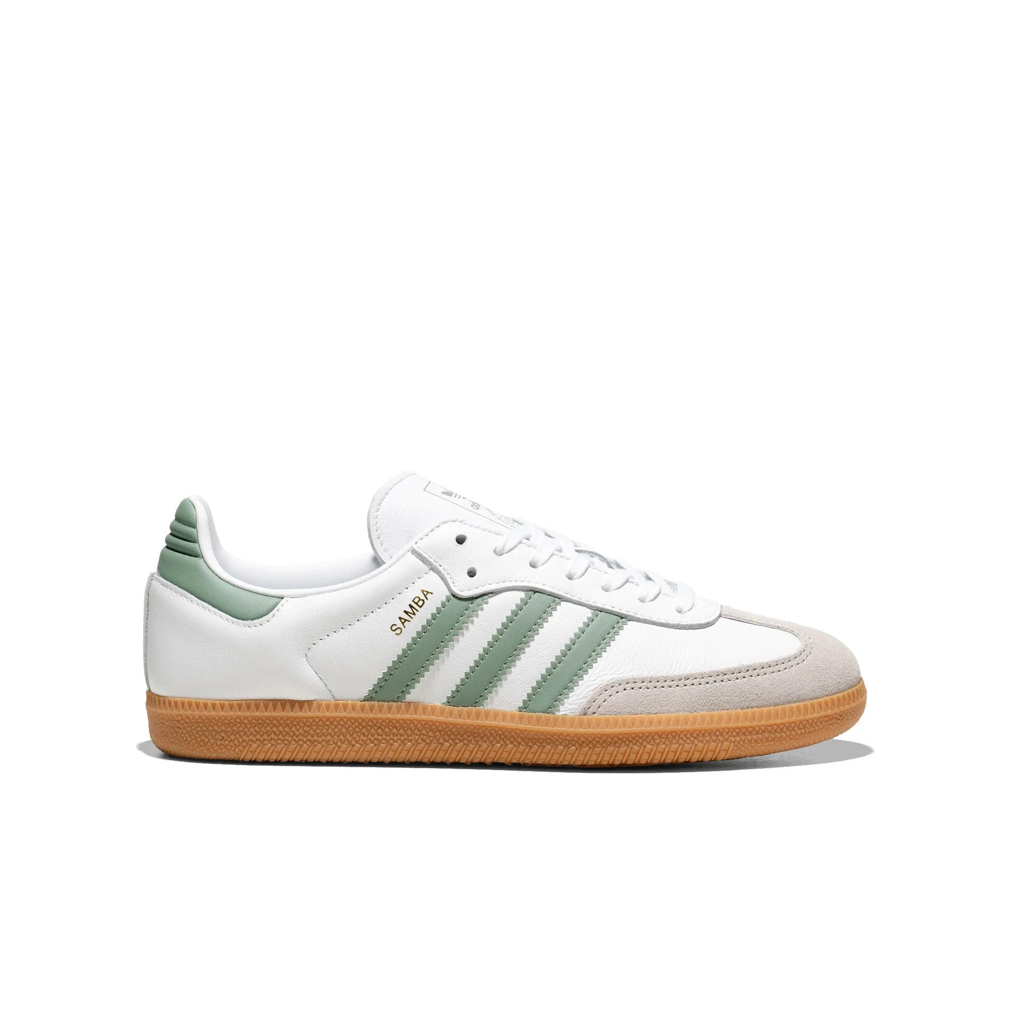 Adidas Originals Samba OG J Ftwr White/Silver Green/Gum Storm Jog Date Outfit