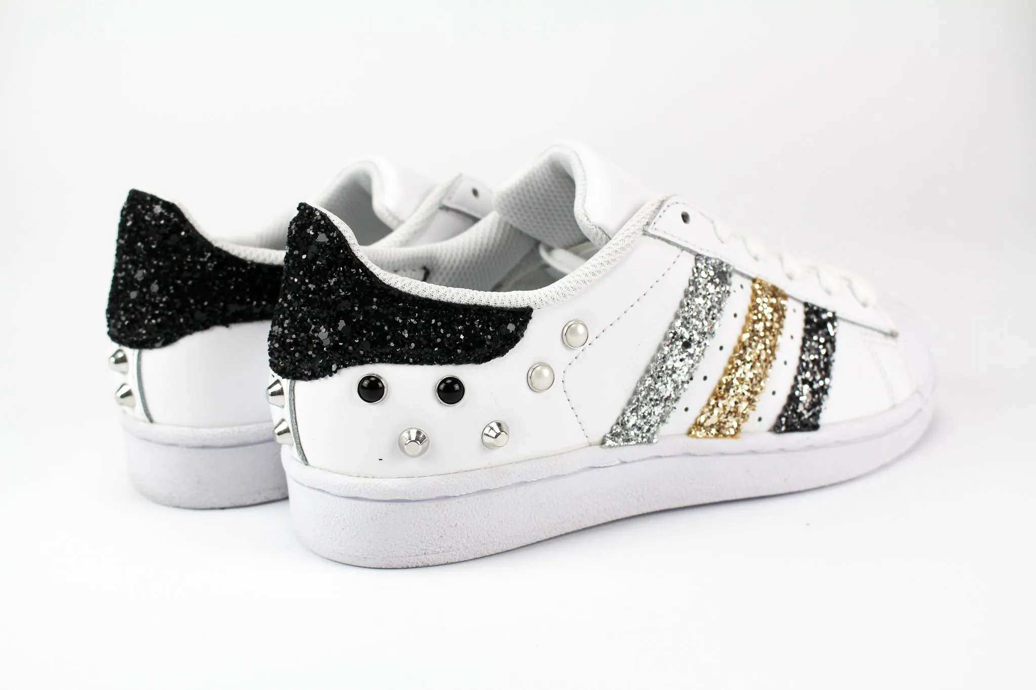Adidas Superstar Multiglitter & Borchie School Day