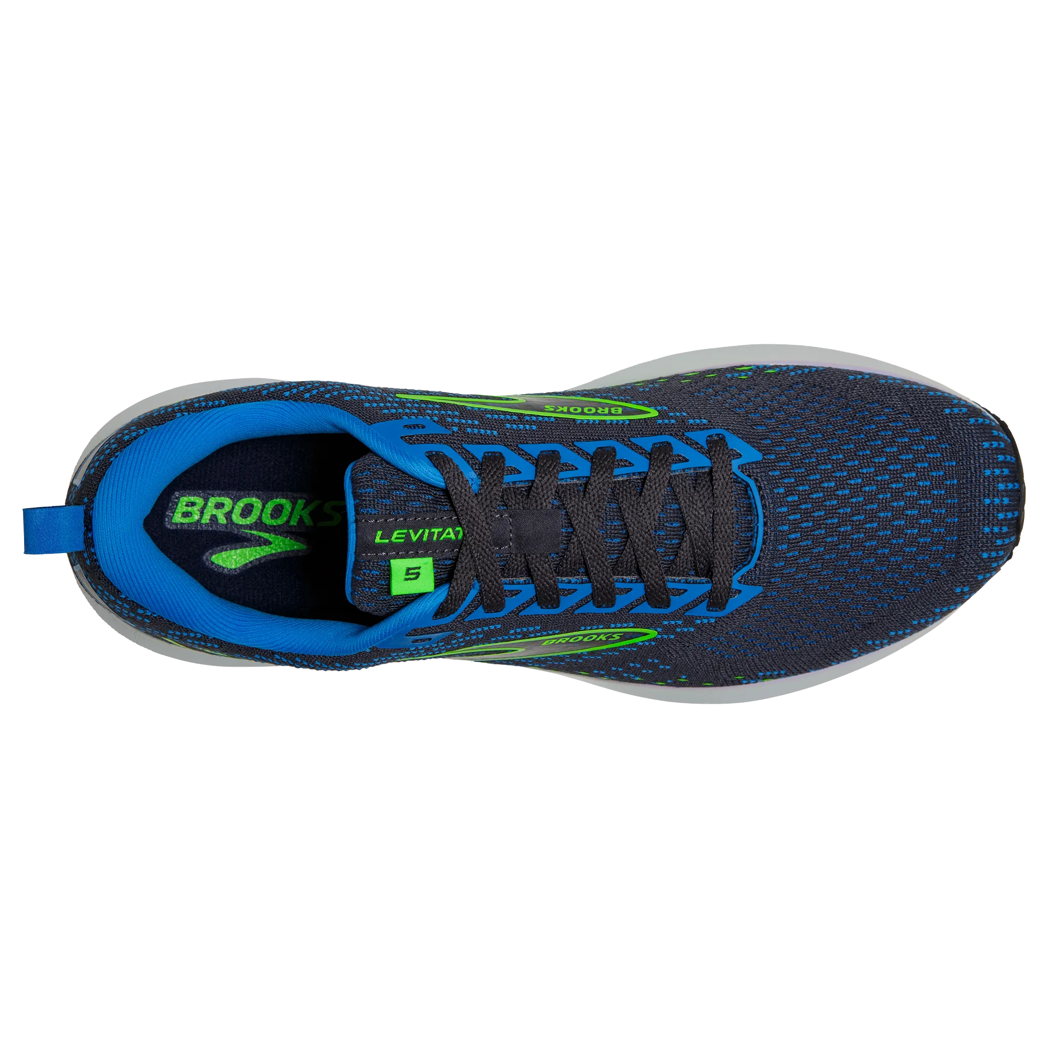 Anatomical Toe Box running in a waterfall area shoes Men's Levitate 5
