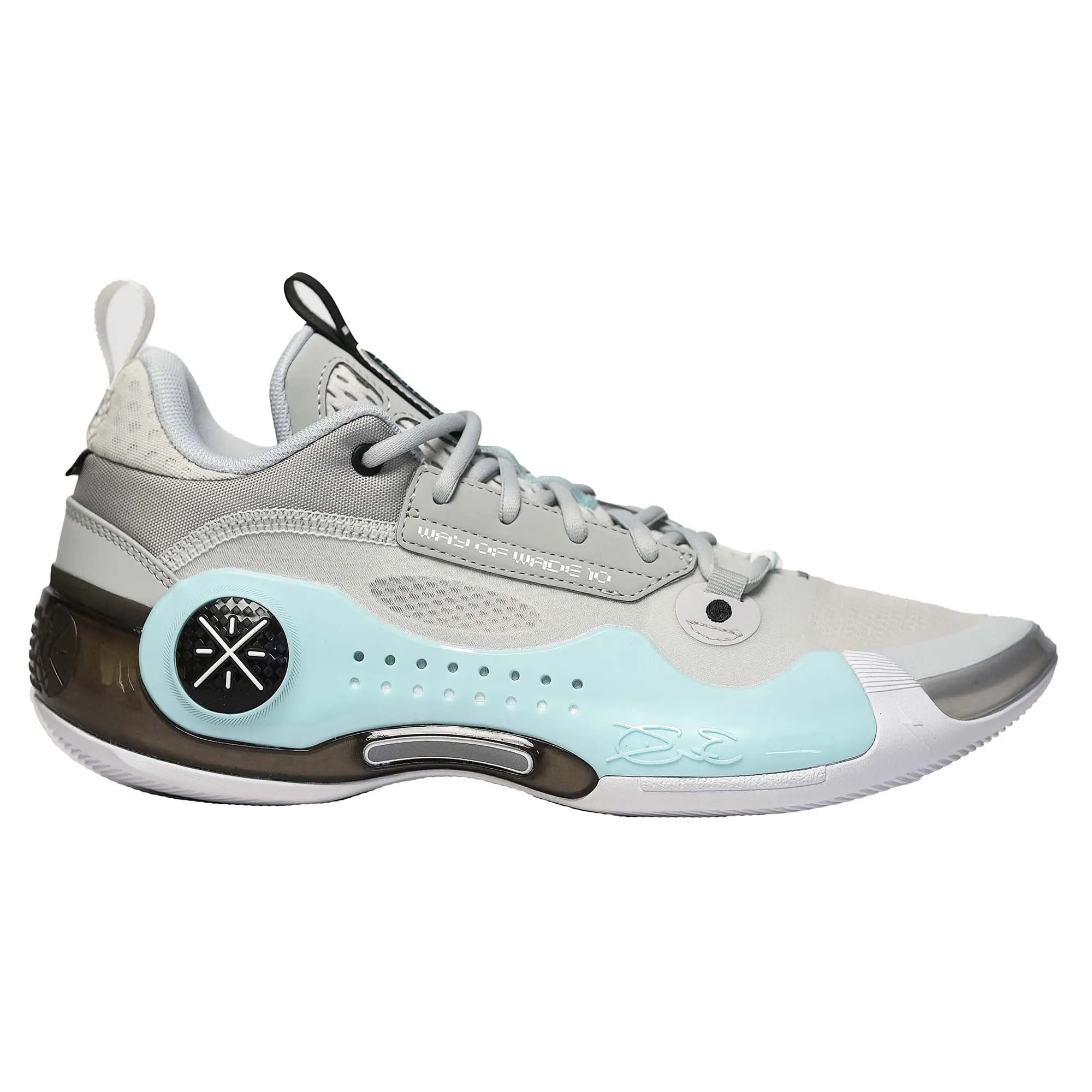 Way Of Wade 10 Low 'Liberty' Men's Basketball Shoes Waterproof Travel Light Shine Tone