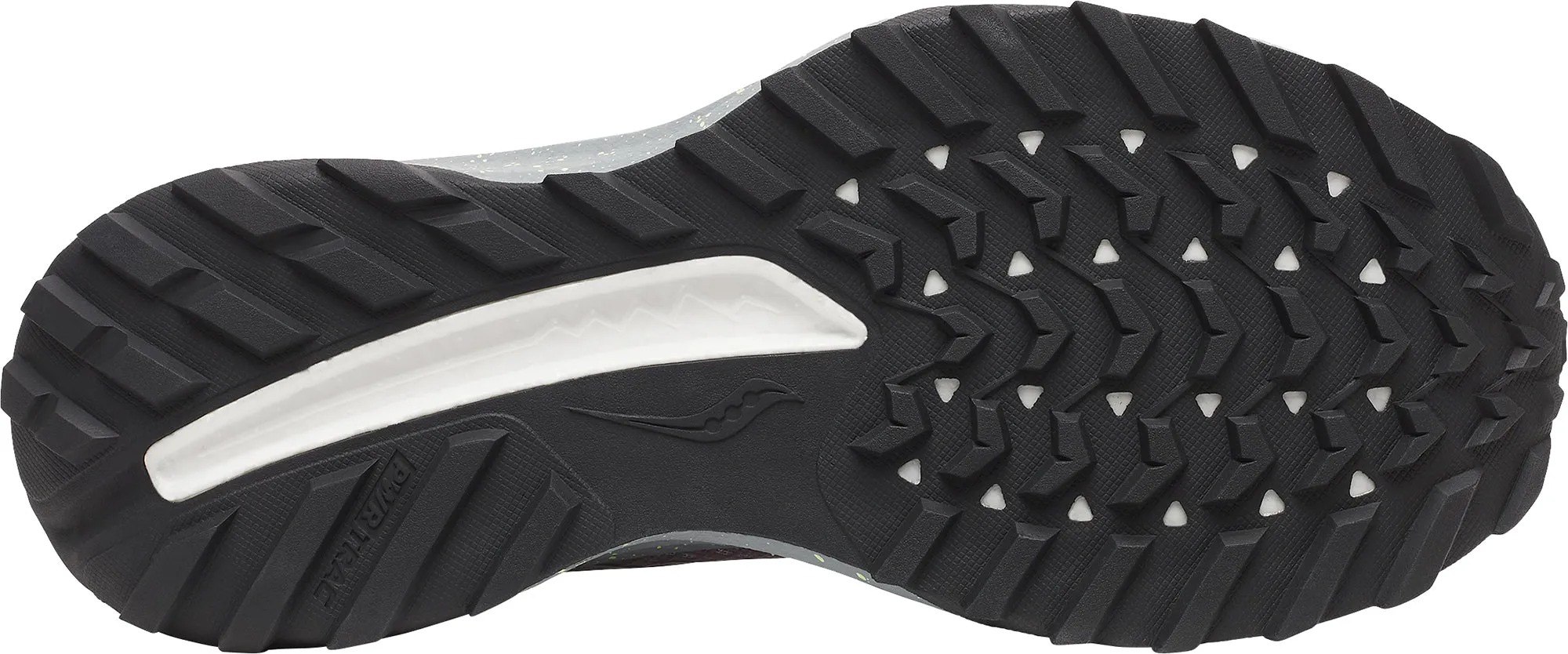 Ultra Responsive Cushion Non Compression Upper Saucony Ride TR2 Womens Trail Running Shoes - Purple