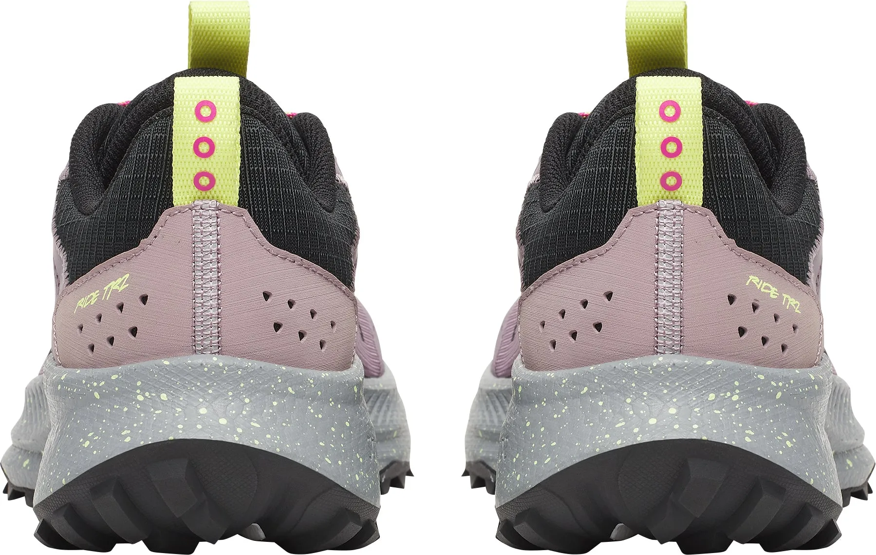 Saucony Ride TR2 Womens Trail Running Shoes - Purple Molded Grooves