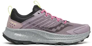 Saucony Ride TR2 Womens Trail Running Shoes - Purple Quick Dry Interior Fabric