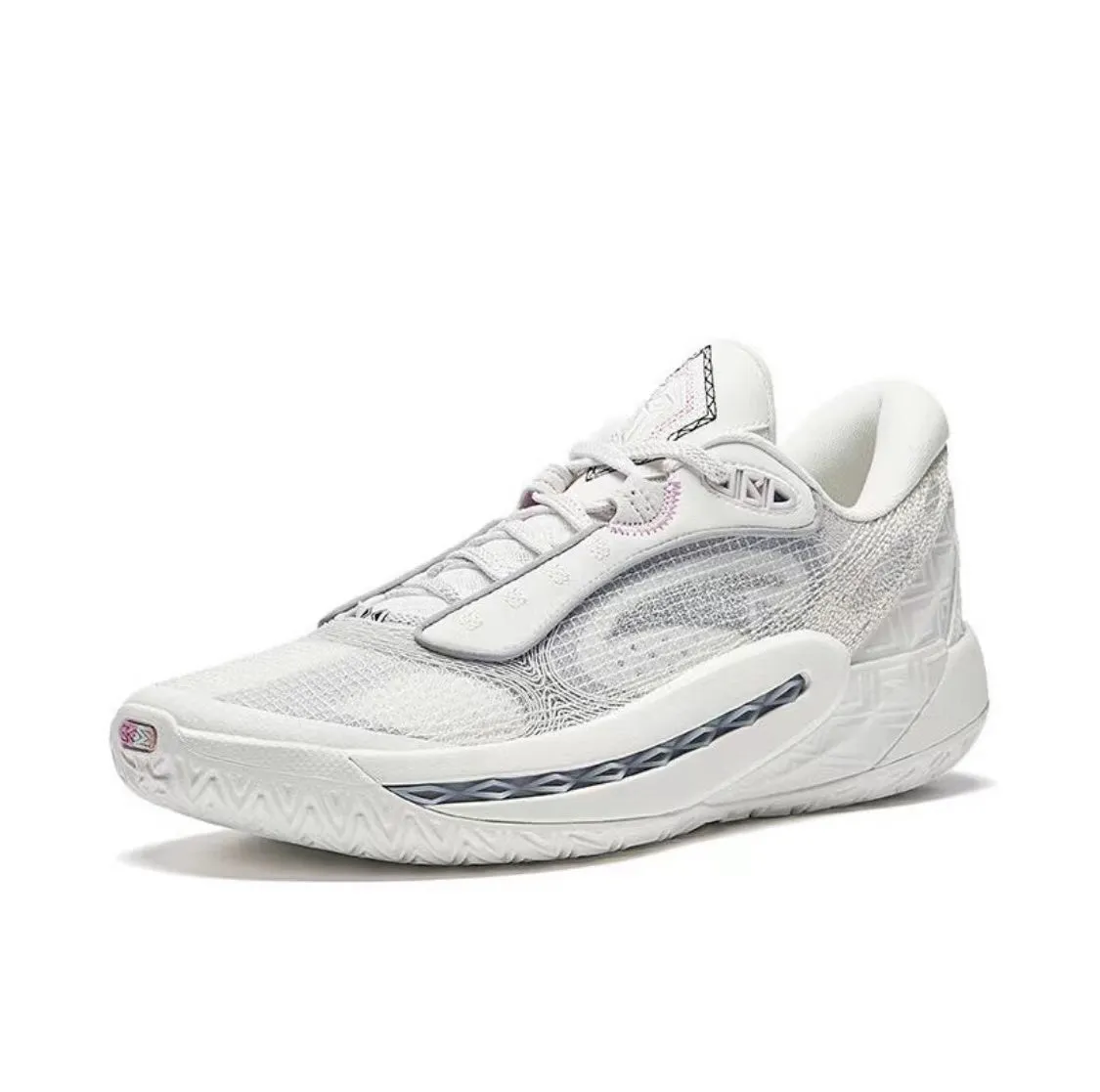 Anta Shock Wave 6 - White Long Lasting Cushioning