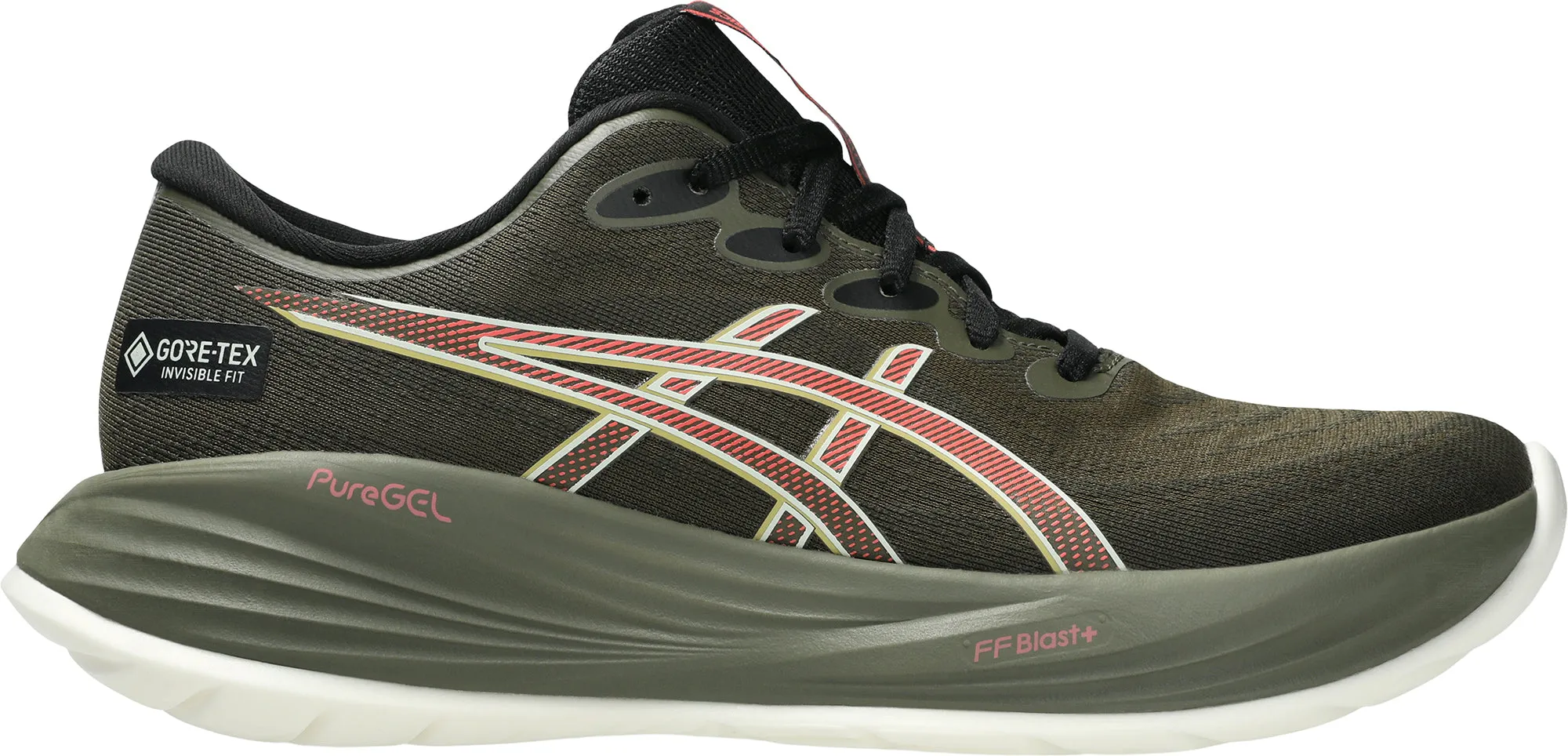 Asics Gel Cumulus 27 GORE-TEX Womens Running Shoes - Green Fashionable Design heavy - duty - upper - feature shoes