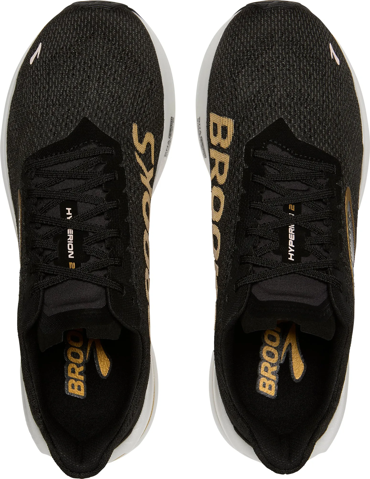 running on track Brooks Hyperion 2 Mens Running Shoes - Black
