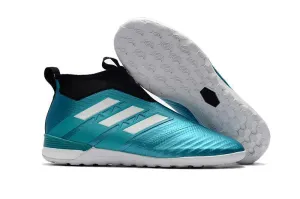 Full Support Adidas ACE Tango 17  Purecontrol Soccer Cleats TF Sky Blue Chrome
