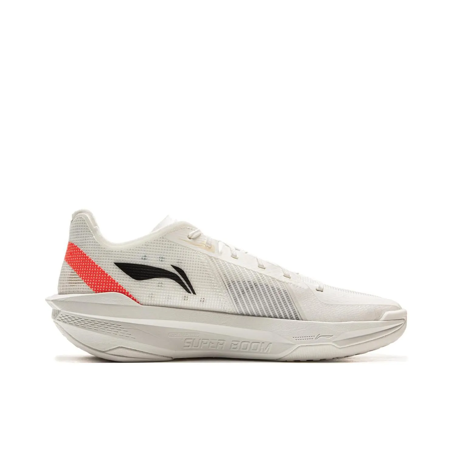 Li-Ning Ultra Light 2025 Supercar Club - White Slip Resistant Tread